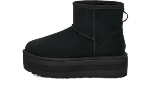 UGG Classic Mini Platform Boot Blacka - maat 38 (Laarzen), Kleding | Dames, Schoenen, Sneakers of Gympen, Nieuw, Verzenden