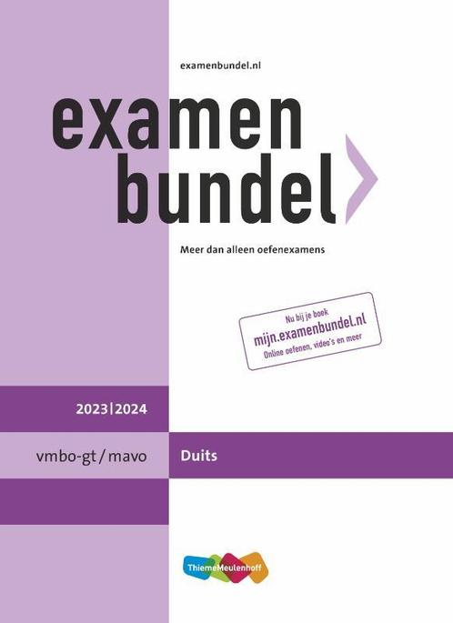 Examenbundel vmbo gtmavo Duits 20232024 9789006648492, Boeken, Studieboeken en Cursussen, Zo goed als nieuw, Verzenden