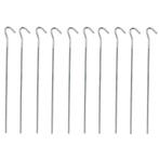 ProPlus Tentharingen met open oog - metaal - 25 cm - set..., Ophalen of Verzenden, Nieuw