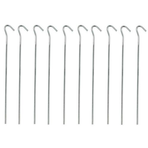 ProPlus Tentharingen met open oog - metaal - 25 cm - set..., Caravans en Kamperen, Kampeeraccessoires, Nieuw, Ophalen of Verzenden