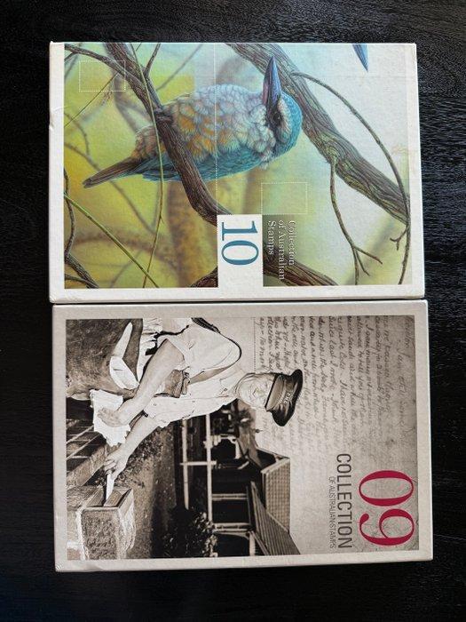 Australië 2009/2010 - 2 complete postfrisse Luxe jaarboeken, Postzegels en Munten, Postzegels | Europa | UK