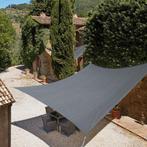 2dekans | tectake - Vierkant zonneluifel van polyethyleen,, Tuin en Terras, Parasols, Ophalen of Verzenden, Zo goed als nieuw