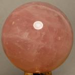 Rozekwarts Fijn gepolijste kwaliteit rozenkwarts bol -, Verzamelen, Mineralen en Fossielen
