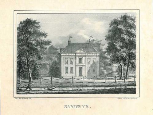 Zicht op De Bilt, Antiek en Kunst, Kunst | Etsen en Gravures
