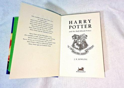 J.K. Rowling - Harry Potter and the Half-Blood Prince -, Antiek en Kunst, Antiek | Boeken en Bijbels