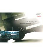 2003 AUDI ALLROAD QUATTRO INSTRUCTIEBOEKJE FRANS, Auto diversen, Handleidingen en Instructieboekjes
