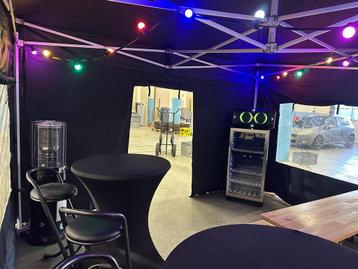 Te huur 4x4 partytent huren voor +/- 20 personen! beschikbaar voor biedingen