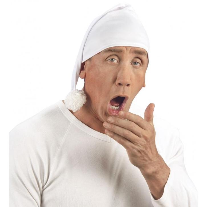 Voordelige slaapmutsen wit - Slaapmutsen, Hobby en Vrije tijd, Feestartikelen, Ophalen of Verzenden