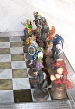 Schaakspel - Marvel collection - Metalen hars, Antiek en Kunst, Curiosa en Brocante