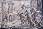 Georg Pencz (1500-1550) - The Magician Virgil in a Basket, Antiek en Kunst, Antiek | Overige Antiek