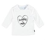 Feetje - Milk Meisjes Shirt Cuddles Wit/Black, Kinderen en Baby's, Babykleding | Overige, Nieuw, Meisje, Ophalen of Verzenden