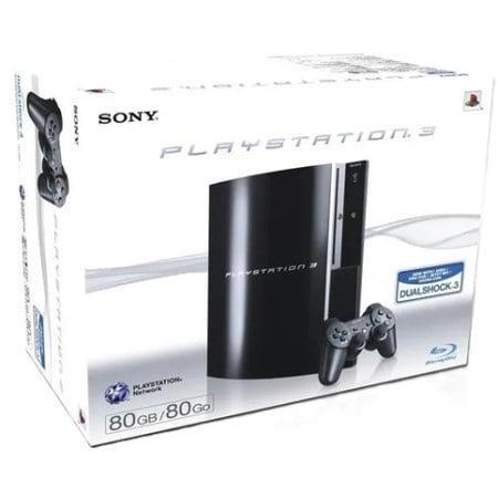 Playstation 3 Phat 80GB + Controller in Doos, Spelcomputers en Games, Spelcomputers | Sony PlayStation 3, Zo goed als nieuw, Ophalen of Verzenden