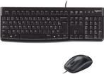 Toetsenbord  en muis- Frans Azerty Logitech MK120 -, Computers en Software, Verzenden, Nieuw