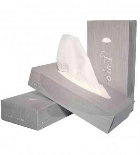 Facial tissues 2-lgs cellulose - 40 x 100 stuks, Huis en Inrichting, Schoonmaakartikelen, Verzenden