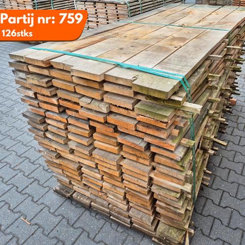 Eiken planken fijnbezaagd 2300x160x27mm, Doe-het-zelf en Verbouw, Platen en Panelen, Ophalen of Verzenden
