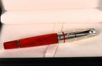 Montegrappa - Miya Red in Argento massiccio 925 - Roller, Verzamelen, Pennenverzamelingen, Nieuw