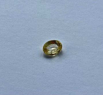1 pcs Geel Saffier - 1.67 ct - Instituto Gemólogico Español beschikbaar voor biedingen