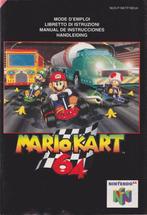 Mario Kart 64 Handleiding (N64 Accessoires), Spelcomputers en Games, Spelcomputers | Nintendo 64, Ophalen of Verzenden, Zo goed als nieuw