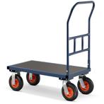 Handige plateauwagen HIGHER CargoMaster 640 kg - ideaal v..., Ophalen of Verzenden, Nieuw