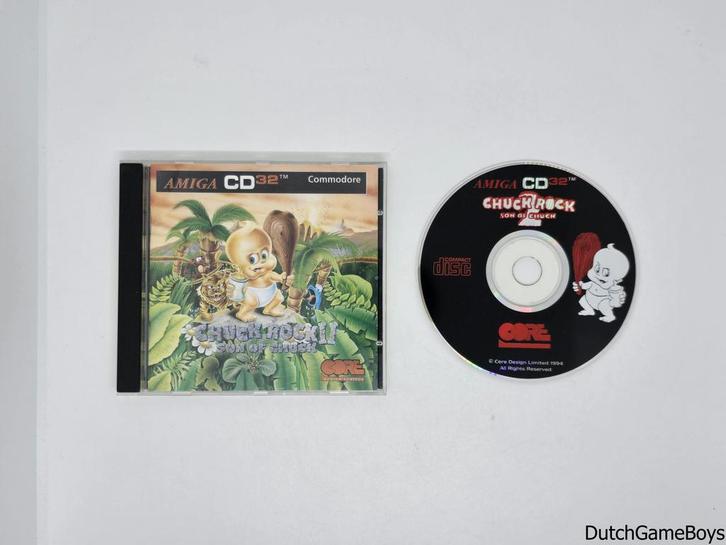 Amiga CD32 - Chuck Rock II - Son Of Chuck, Spelcomputers en Games, Games | Overige, Gebruikt, Verzenden