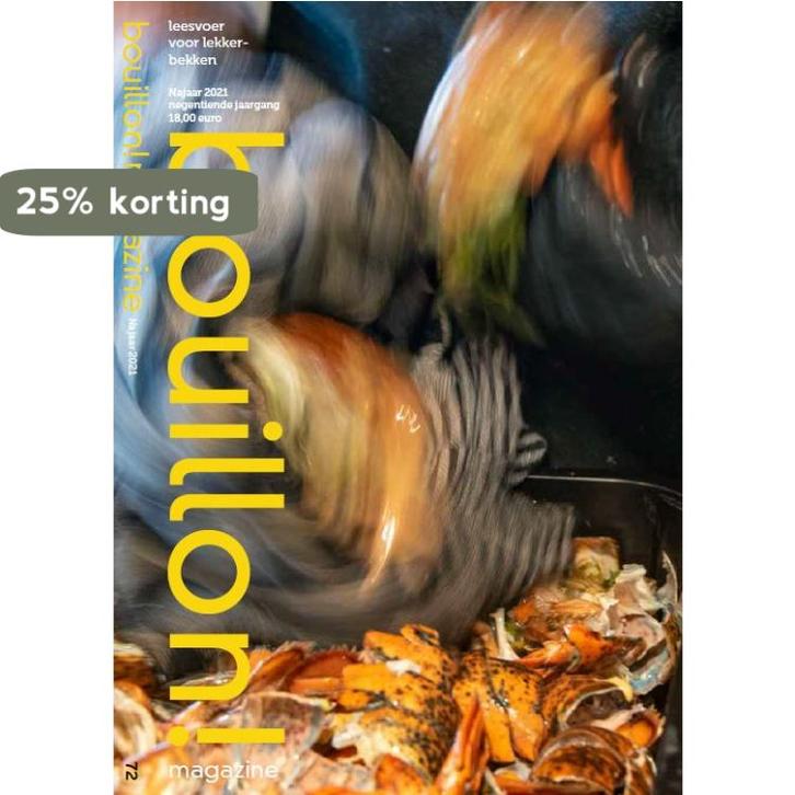 bouillon! najaar 2021 9789077788769, Boeken, Kookboeken, Zo goed als nieuw, Verzenden