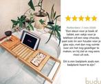 2dekans | Budu Badplank Bamboe - Badplank voor in bad -, Huis en Inrichting, Ophalen of Verzenden, Zo goed als nieuw