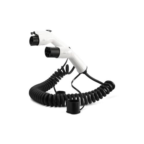 Laadkabel Peugeot iOn - eRock Next  Type 1 Gekruld - 1 Fase, Auto-onderdelen, Elektronica en Kabels, Nieuw, Ophalen of Verzenden