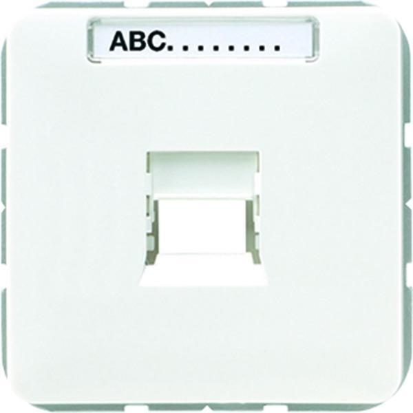 Jung CD500 Insteekplaat Schakelmateriaal - CD569-1WEWW, Doe-het-zelf en Verbouw, Elektra en Kabels, Overige typen, Nieuw, Verzenden