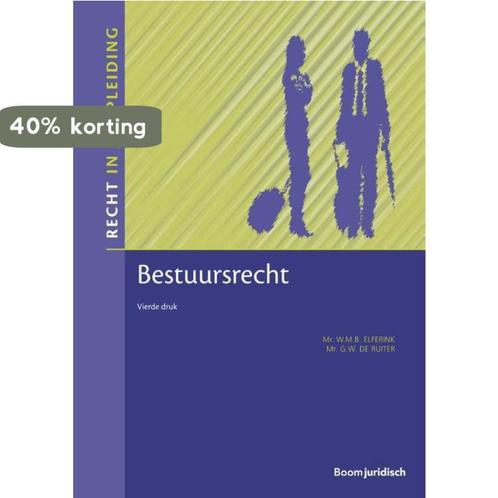 Bestuursrecht / Recht in je opleiding 9789462903821, Boeken, Wetenschap, Zo goed als nieuw, Verzenden