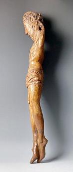 Crucifix - Eik - Gotische Corpus Christi, Antiek en Kunst