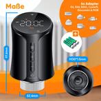 Slimme Radiatorknop - Thermostaatkop - LCD-scherm - Zwart -, Doe-het-zelf en Verbouw, Thermostaten, Verzenden, Zo goed als nieuw