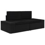 Tuinbank Rattan Zwart | Tweedekansje | Comfortabel!, Tuin en Terras, Tuinbanken, Ophalen of Verzenden, Nieuw, Rotan