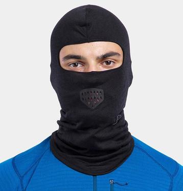 Buff Merinowol Muts Balaclava Zwart beschikbaar voor biedingen