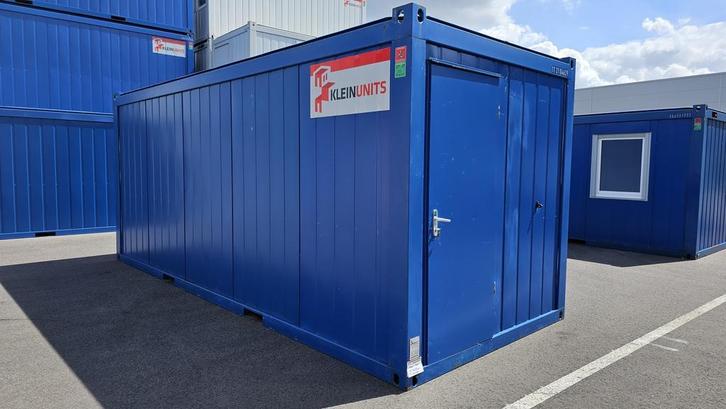 Te koop: schaftunit 6x2,4 - Direct uit voorraad leverbaar!, Doe-het-zelf en Verbouw, Bouwketen en Schaftketen, Gebruikt, Ophalen