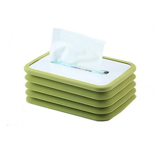 Tissuebox Opvouwbaar - Siliconen Bewaardoos voor de tissues, Huis en Inrichting, Woonaccessoires | Overige, Nieuw, Verzenden
