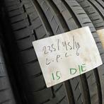 2 x Continental PremiumContact 6 235-45-18 Zomerbanden 5,5mm, 18 inch, Gebruikt, Ophalen of Verzenden, 235 mm