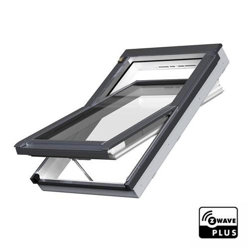 Fakro Elektrisch dakraam 114x140 cm, Doe-het-zelf en Verbouw, Glas en Ramen, Dubbelglas, Nieuw, Dakraam, Minder dan 80 cm, 120 tot 160 cm