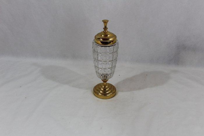 Bonbon mand - Glas, Verguld, Antiek en Kunst, Antiek | Meubels | Tafels
