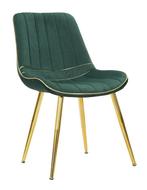 STOEL PARIS VERDE/GOLD SET 2 STUKS CM 51X59X79, Ophalen of Verzenden, Nieuw