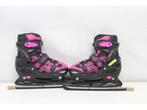 Roces - IJshockeyschaatsen - 34-37 - Kinderen - Zwart/roze, Verzenden, Zo goed als nieuw