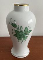 Herend - Vaas (2) - Apponyi Groen - Porselein - Vaasjes, Antiek en Kunst