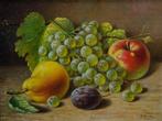 Anton Pretl (XIX-XX) - Obststillleben  mit Äpfeln, Birnen