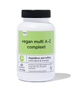 HEMA Vitamine vegan multi A-Z compleet 60 stuks, Verzenden, Nieuw