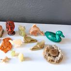 Themacollectie - Miniatuurbeeldjes: verschillende stenen met