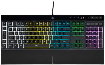 Corsair K55 RGB Pro Gaming Toetsenbord toetsenborden beschikbaar voor biedingen