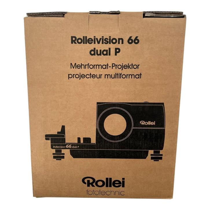Rolleivision 66 Dual P Diaprojector (Nieuw in doos), Audio, Tv en Foto, Fotografie | Fotostudio en Toebehoren, Nieuw, Verzenden