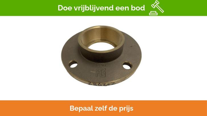 Bieden: Guidi Bronze Marine Flange DN65 2 1/2, Watersport en Boten, Bootonderdelen, Kombuis en Sanitair, Nieuw, Zeilboot of Motorboot