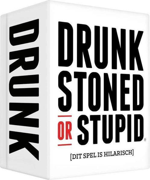Drunk, Stoned or Stupid - Nederlandstalig Kaartspel, Kinderen en Baby's, Speelgoed | Overig, Verzenden