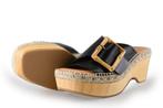 Kanna Slippers in maat 39 Zwart | 10% extra korting, Kleding | Dames, Schoenen, Slippers, Verzenden, Zwart, Zo goed als nieuw