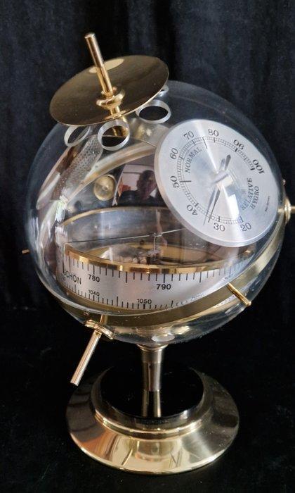 DGM - Weerstation - Messing, Glas, Aluminium - Spoetnik, Antiek en Kunst, Antiek | Wandborden en Tegels